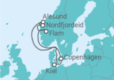 Denmark, Norway Cruise itinerary  - MSC Cruises