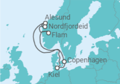 Denmark, Norway All Incl. Cruise itinerary  - MSC Cruises