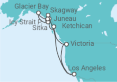 16-Day Inside Passage (with Glacier Bay National Park) Cruise itinerary  - Princess Cruises