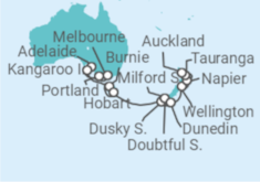Australia, Tasmania & New Zealand Cruise itinerary  - Norwegian Cruise Line
