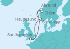 Norway Cruise itinerary  - Disney Cruise Line
