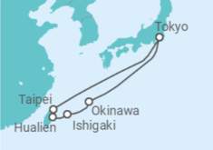 Taiwan, Japan Cruise itinerary  - Princess Cruises