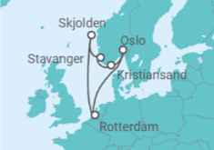 Norway Cruise itinerary  - Holland America Line