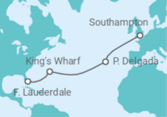Southampton to Fort Lauderdale Cruise itinerary  - Celebrity Cruises