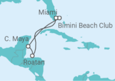 Western Caribbean Charm Cruise itinerary  - Virgin Voyages