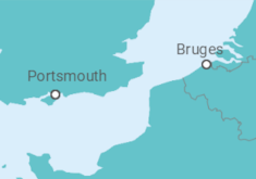 Portsmouth to Zeebrugge (& back) Cruise itinerary  - Virgin Voyages