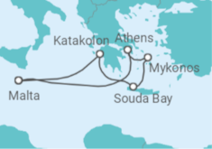 Greece Cruise itinerary  - PO Cruises
