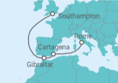 Spain, Gibraltar Cruise itinerary  - Cunard