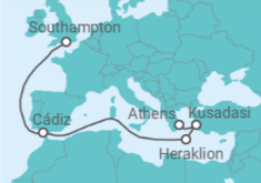 Spain, Greece, Turkey Cruise itinerary  - Cunard