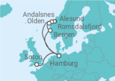 Germany, Norway Cruise itinerary  - Cunard