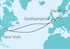 United Kingdom, Germany Cruise itinerary  - Cunard