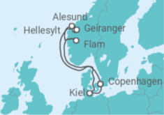 Denmark, Norway All Incl. Cruise itinerary  - MSC Cruises