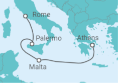 Rome to Athens Cruise itinerary  - Costa Cruises
