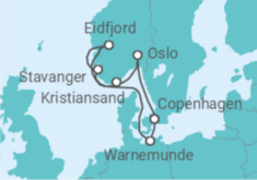 Norway, Denmark Cruise itinerary  - MSC Cruises