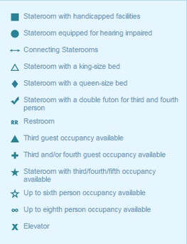 Deck plan of  Norwegian Star
