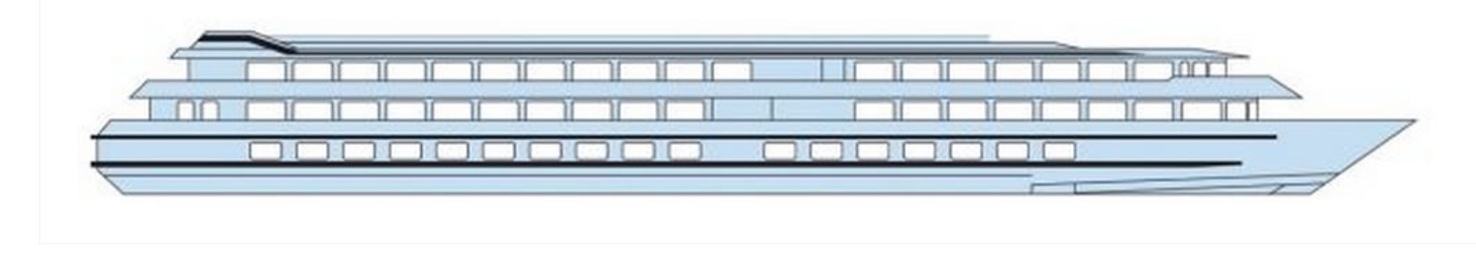 Deck plan of  MS Belle de Cadix