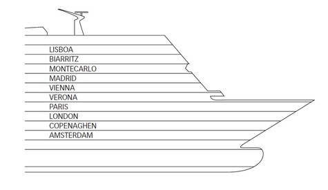 Deck plan of  Costa neoRomantica