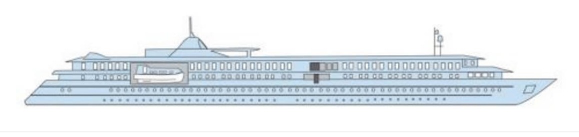 Deck plan of  MS Belle de l Adriatique