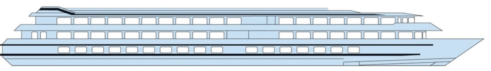 Deck plan of  MS Fernao de Magalhaes