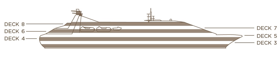 Deck plan of  Star Legend