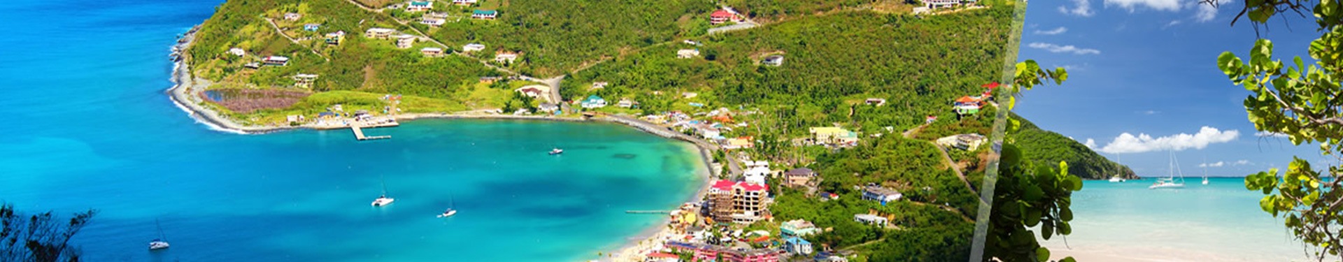 Tortola and Saint Martin