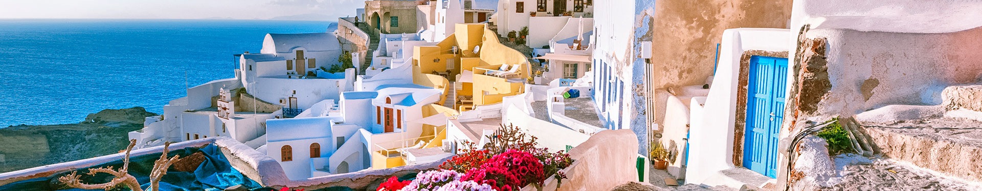 Athens, Rhodes and Santorini by plane