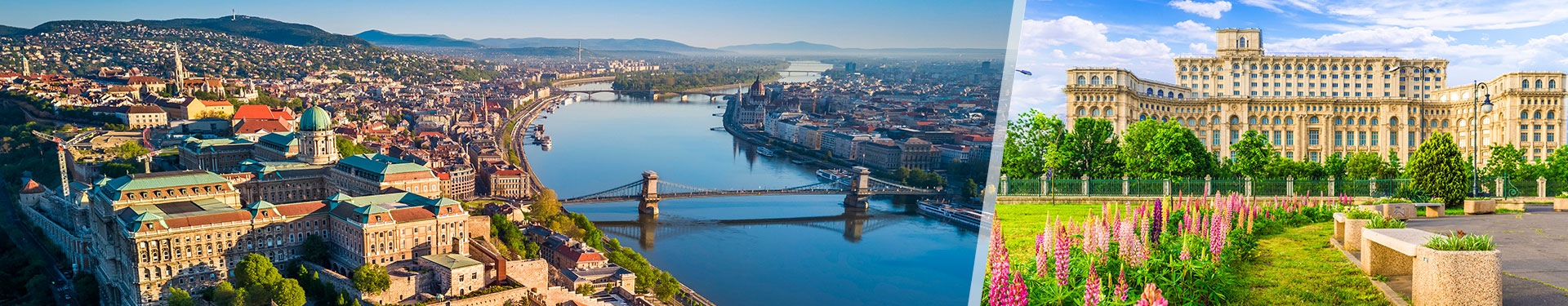 Budapest and Bucharest