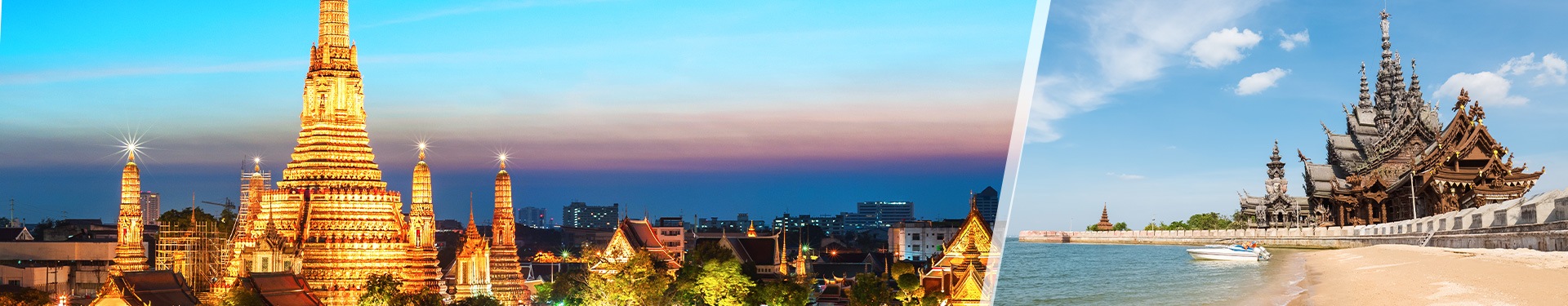 Bangkok and Pattaya