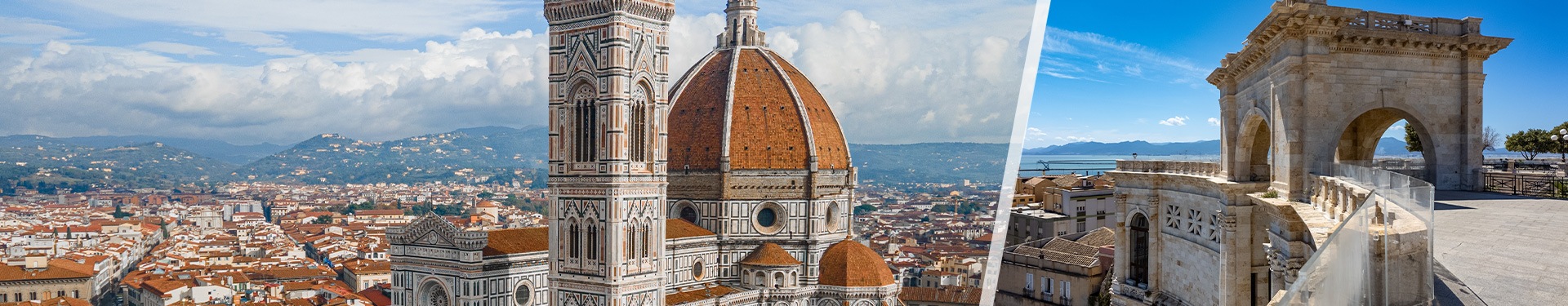 Florence and Cagliari