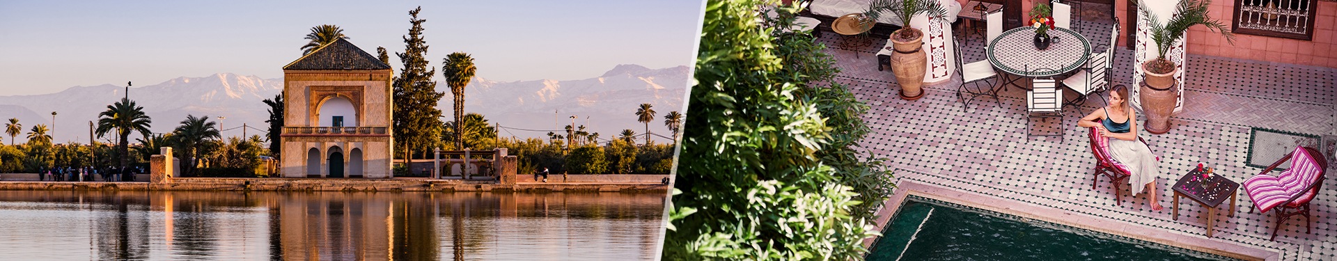 Marrakesh and Ouarzazate in Riads