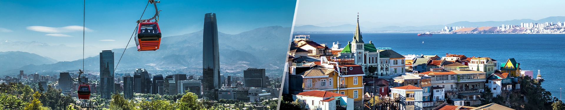 Santiago and Valparaiso