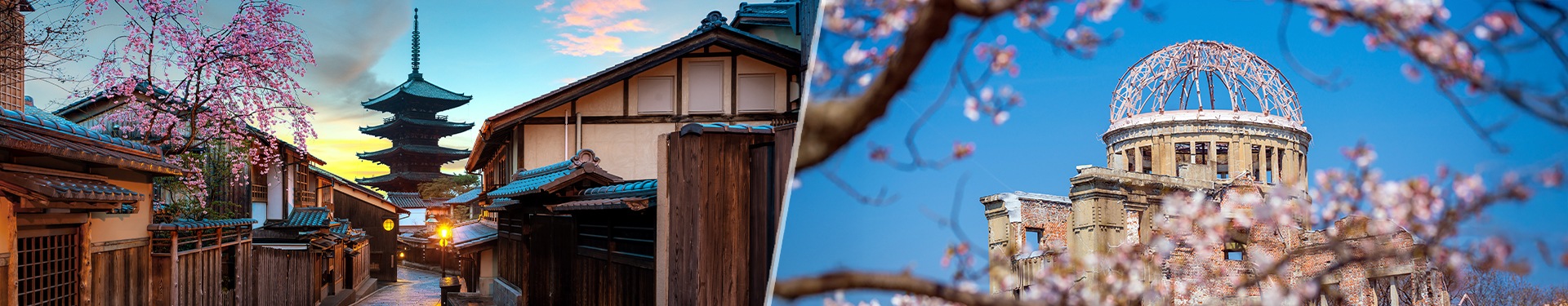 Tokyo, Kyoto, Hiroshima and Osaka