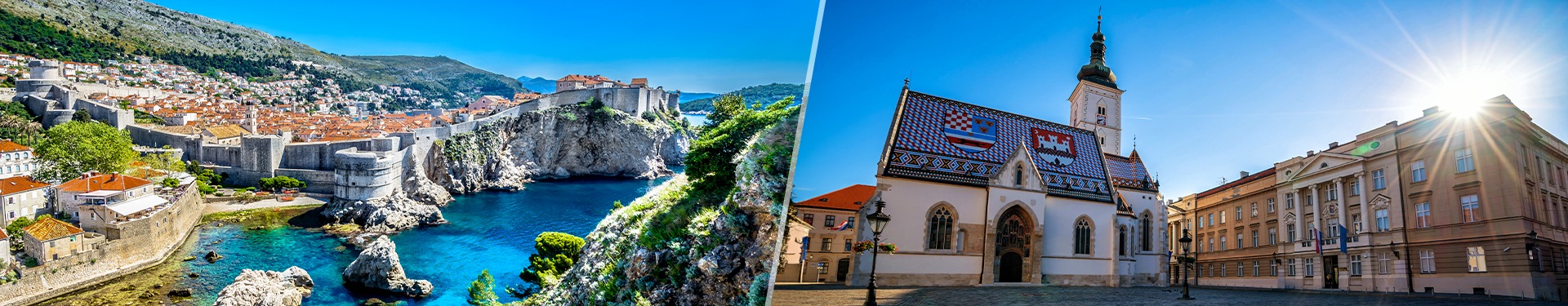 Zagreb, Split and Dubrovnik
