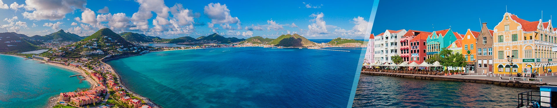 Saint Martin and Curaçao