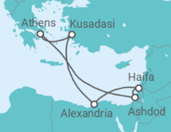 Israel, Egypt, Turkey Cruise itinerary  - Celebrity Cruises