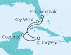 US, Cayman Islands, Mexico Cruise itinerary  - Celebrity Cruises