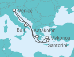 Greek Isles & the Adriatic Cruise itinerary  - Costa Cruises