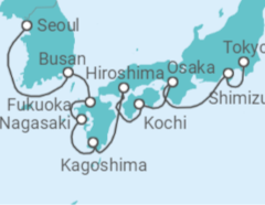 Yokohama to Seoul Cruise itinerary  - Celebrity Cruises