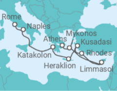 Athens to Rome Cruise itinerary  - Princess Cruises