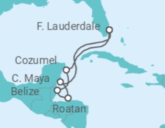 Mexico, Honduras, Belize Cruise itinerary  - Princess Cruises