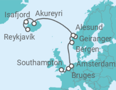 Belgium, Holland, Norway & Iceland Cruise itinerary  - Norwegian Cruise Line