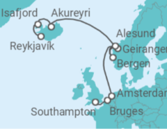 Belgium, Holland, Norway, Iceland Cruise itinerary  - Norwegian Cruise Line