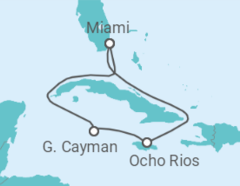 Grand Cayman & Jamaica Cruise itinerary  - Carnival Cruise Line