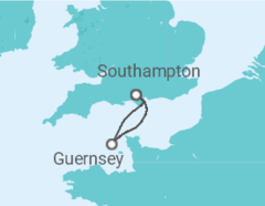 Guernsey Cruise itinerary  - PO Cruises