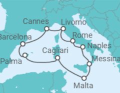 France, Italy, Malta, Spain Cruise itinerary  - Norwegian Cruise Line