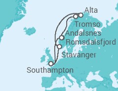 Norwegian Fjords Cruise itinerary  - PO Cruises