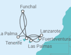Canary Islands Cruise itinerary  - PO Cruises