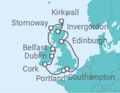 British Isles Cruise itinerary  - Norwegian Cruise Line