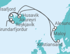 Iceland, Greenland Cruise itinerary  - Norwegian Cruise Line