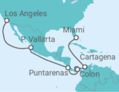 Panama Canal - Miami to L.A Cruise itinerary  - Celebrity Cruises